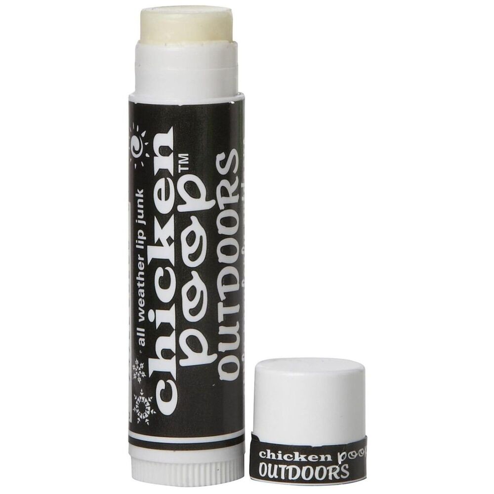 Simone Chickenbone Chicken Poop Outdoors Lip Junk 0.15oz lip balm